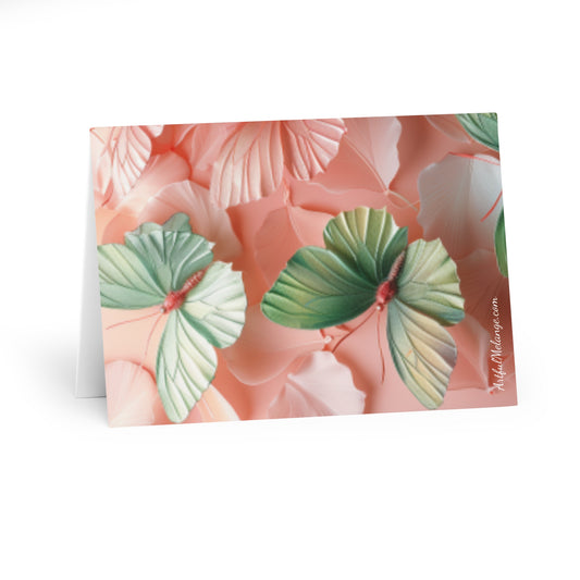 Wings of Wonder: Butterfly Note Card Collection (5 Pack)