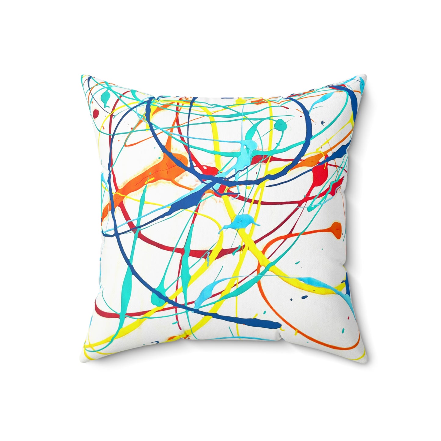 Artistic Abstractions: Abstract Acrylic Art Pillows Collection