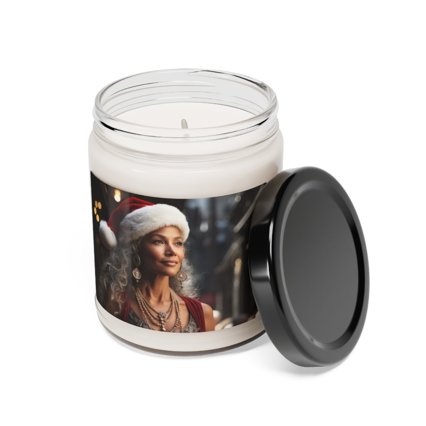 Festive Glow Queen Claus Holiday Scented Soy Candle, 9oz