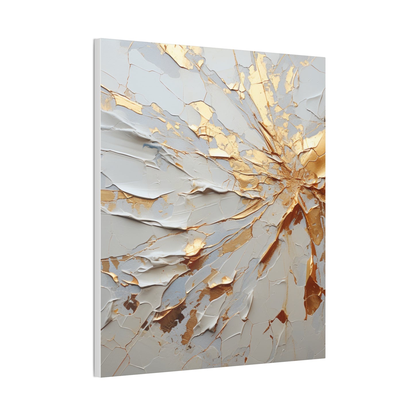 Acrylic Abstract Canvas Print - Richly Textured Artistry