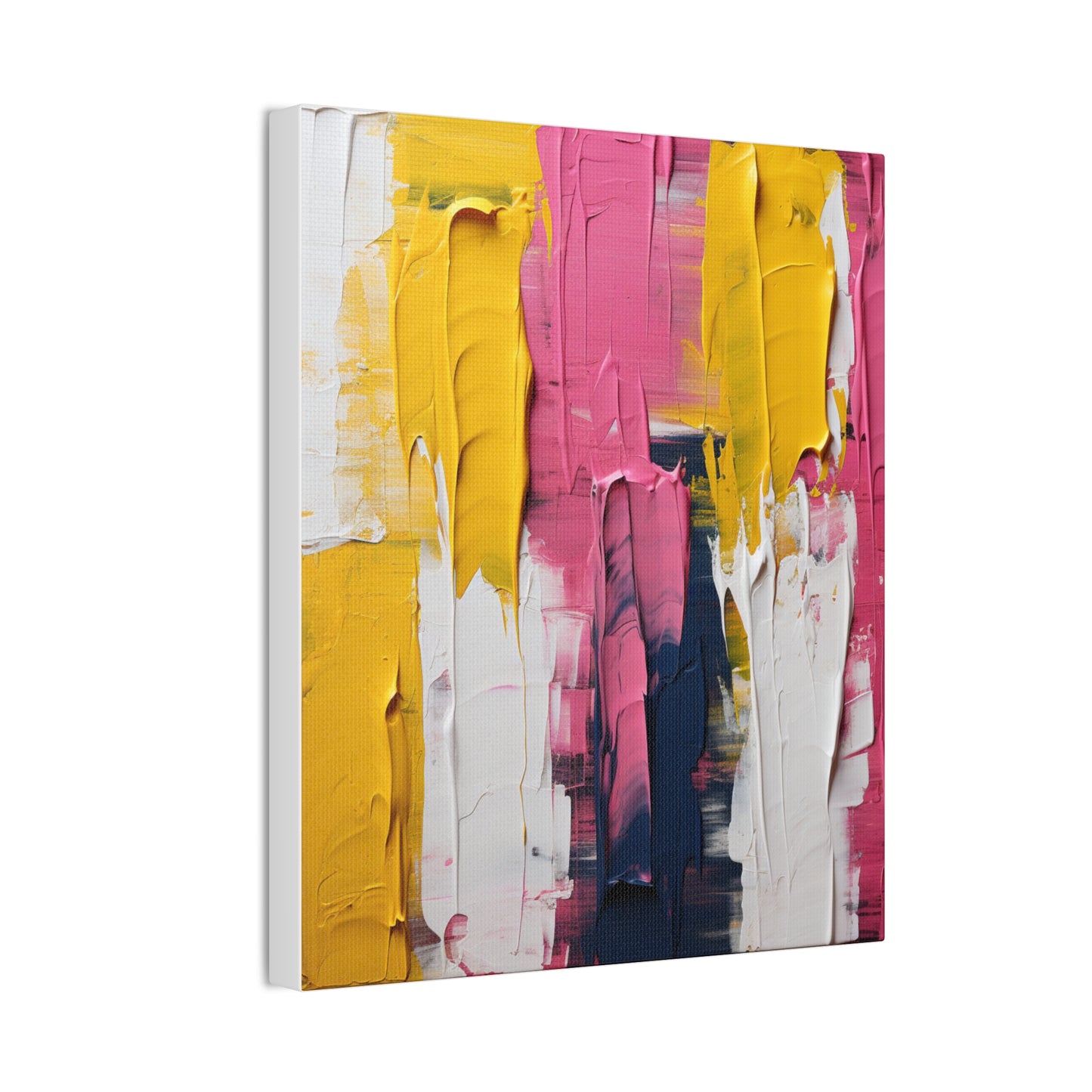 Primary Elegance: A Symphony of Sophistication Canvas Print