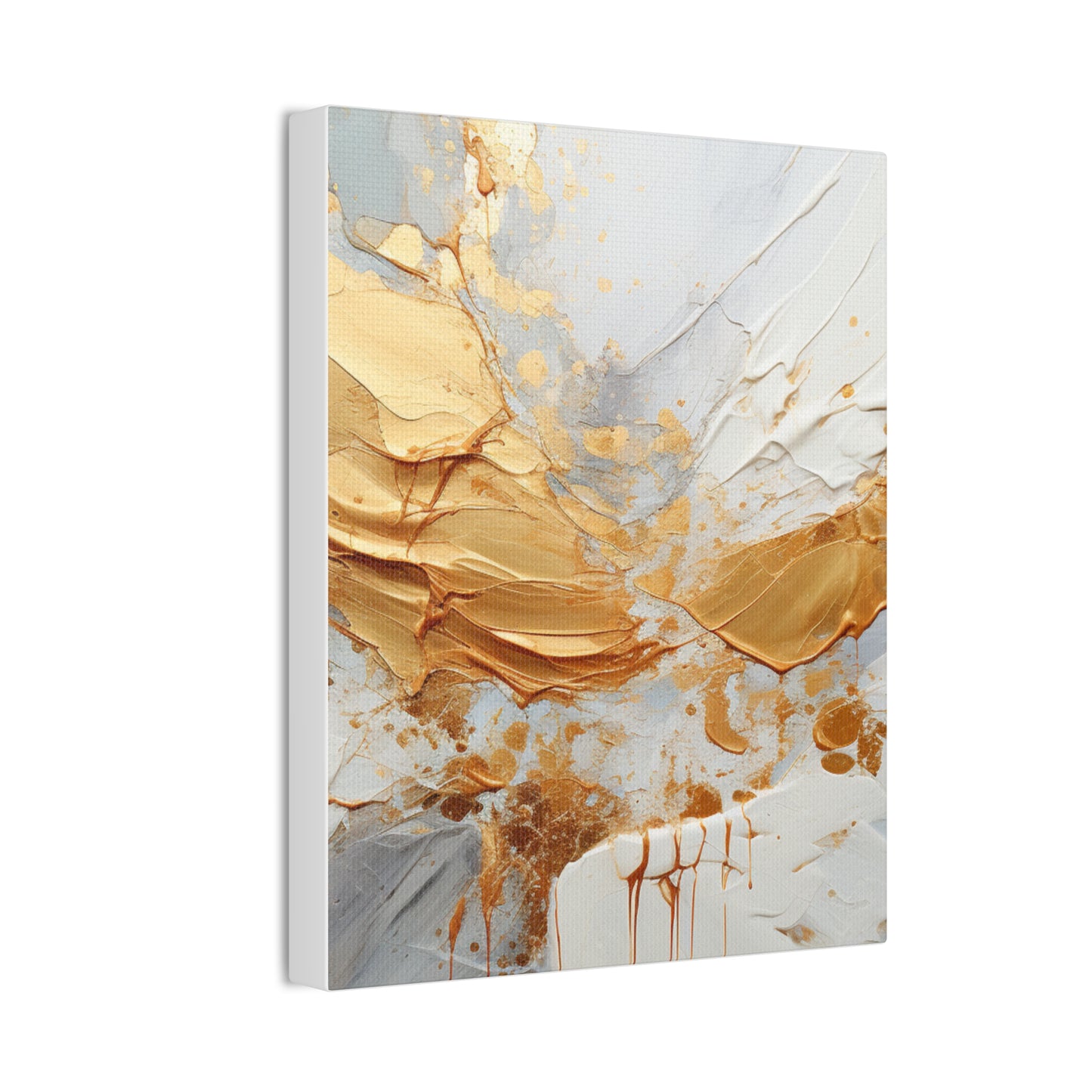 Acrylic Abstract Canvas Print - Richly Textured Artistry