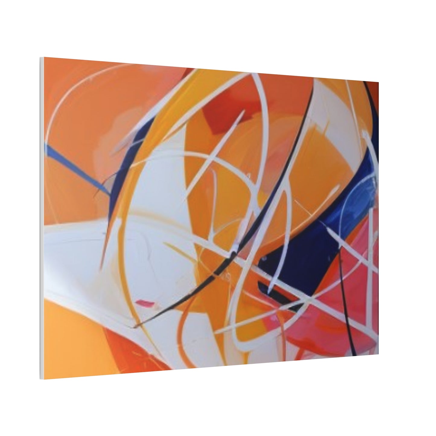 Primary Elegance: A Symphony of Sophistication Canvas Print