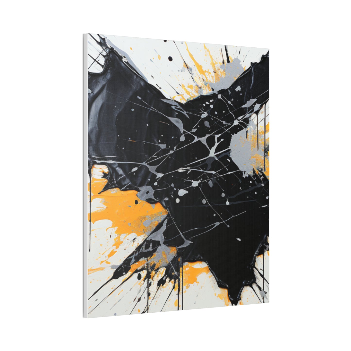 Acrylic Abstract Canvas Print - Richly Textured Artistry