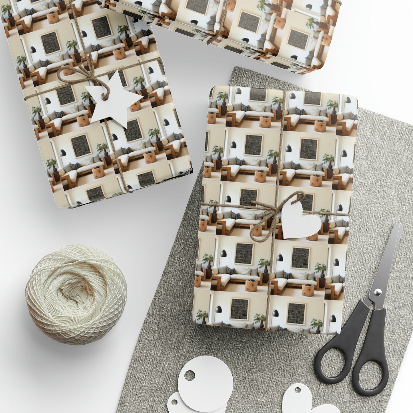 Afro Centric Wrapping Paper - Dark & Rich Textured Design