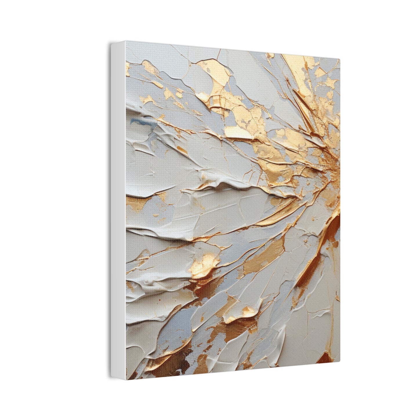 Acrylic Abstract Canvas Print - Richly Textured Artistry