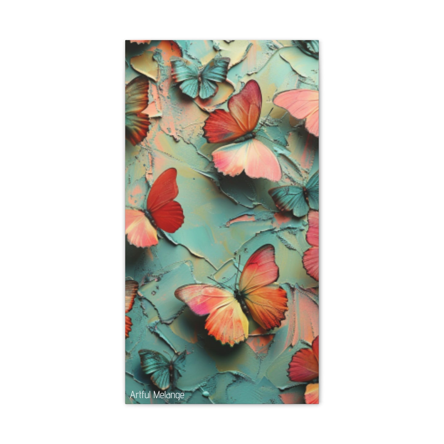 Fluttering Dreams: Butterfly Canvas Print Collection