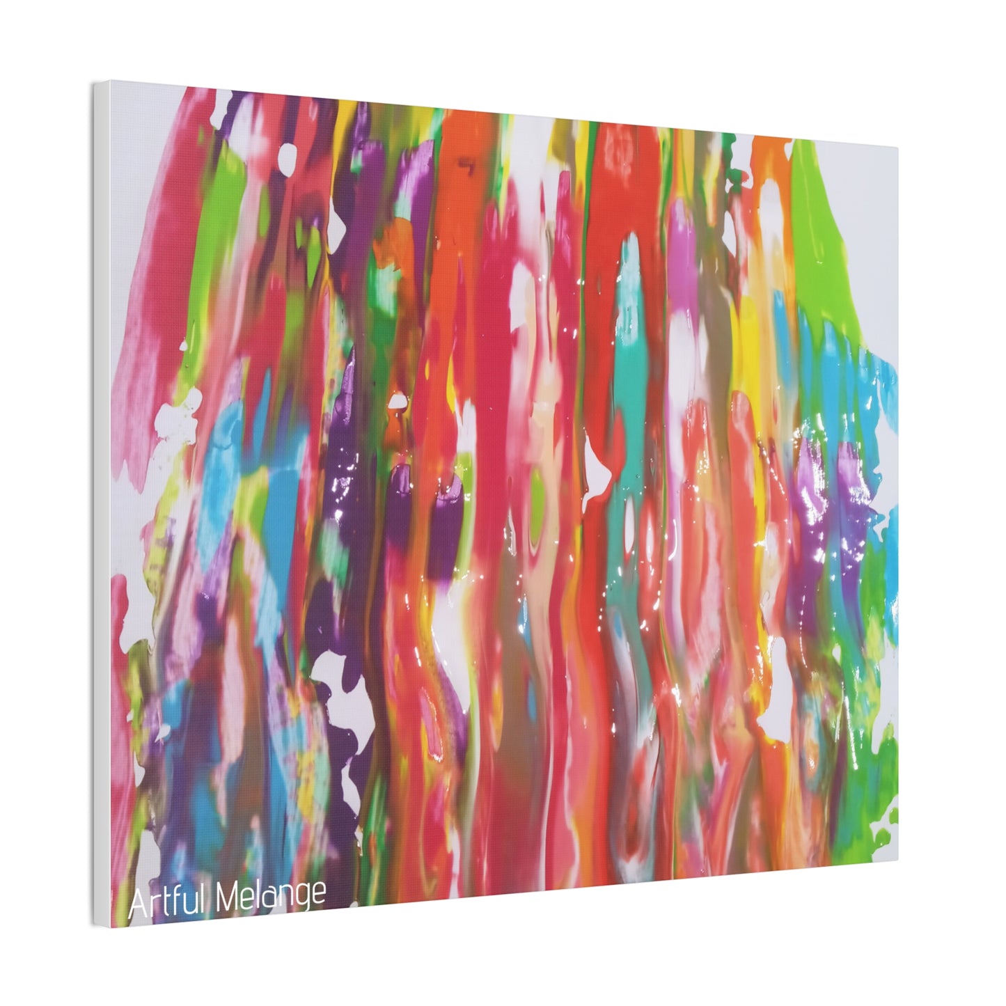 Primary Elegance: A Symphony of Sophistication Canvas Print