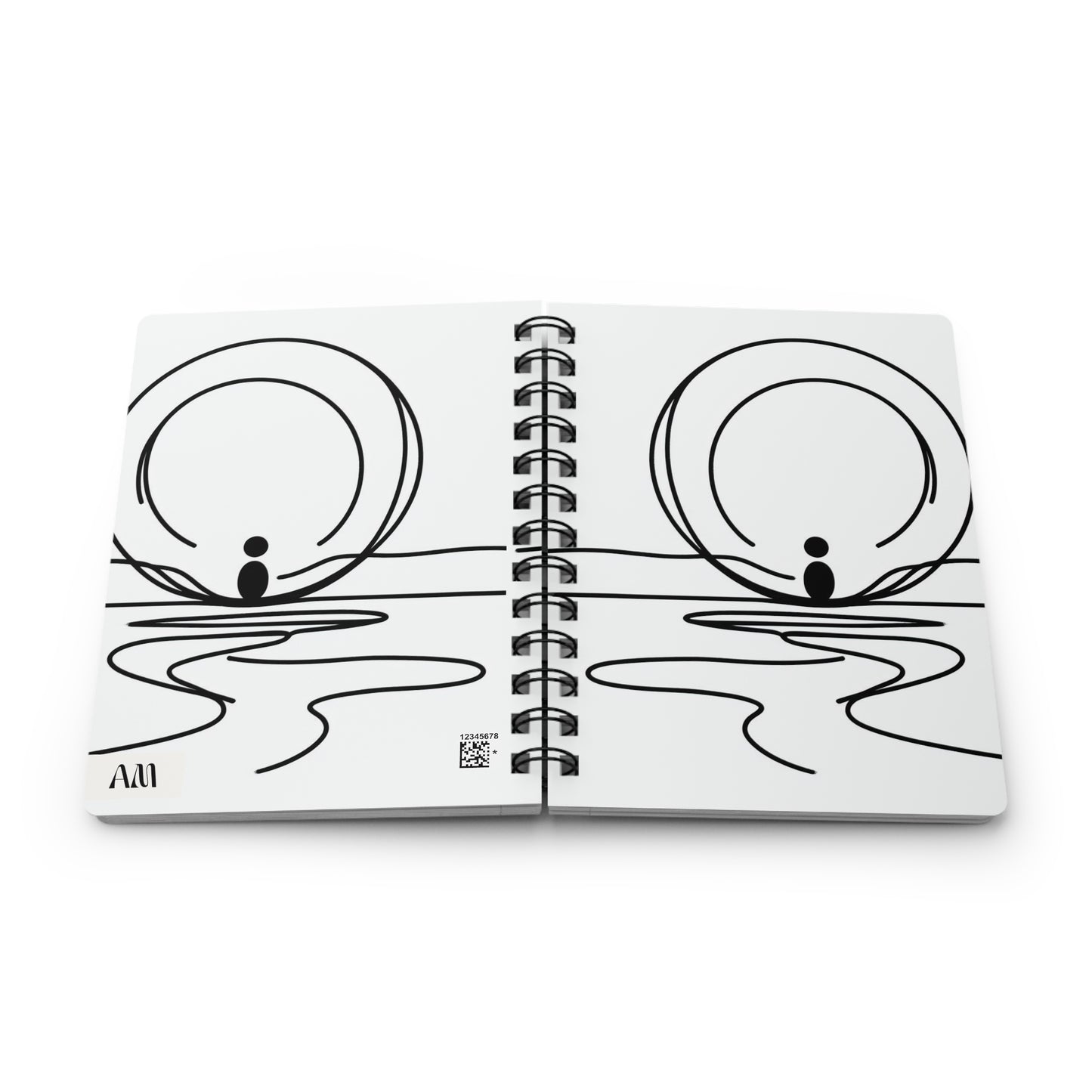 Vivid Canvas Chronicles Spiral Bound Journal