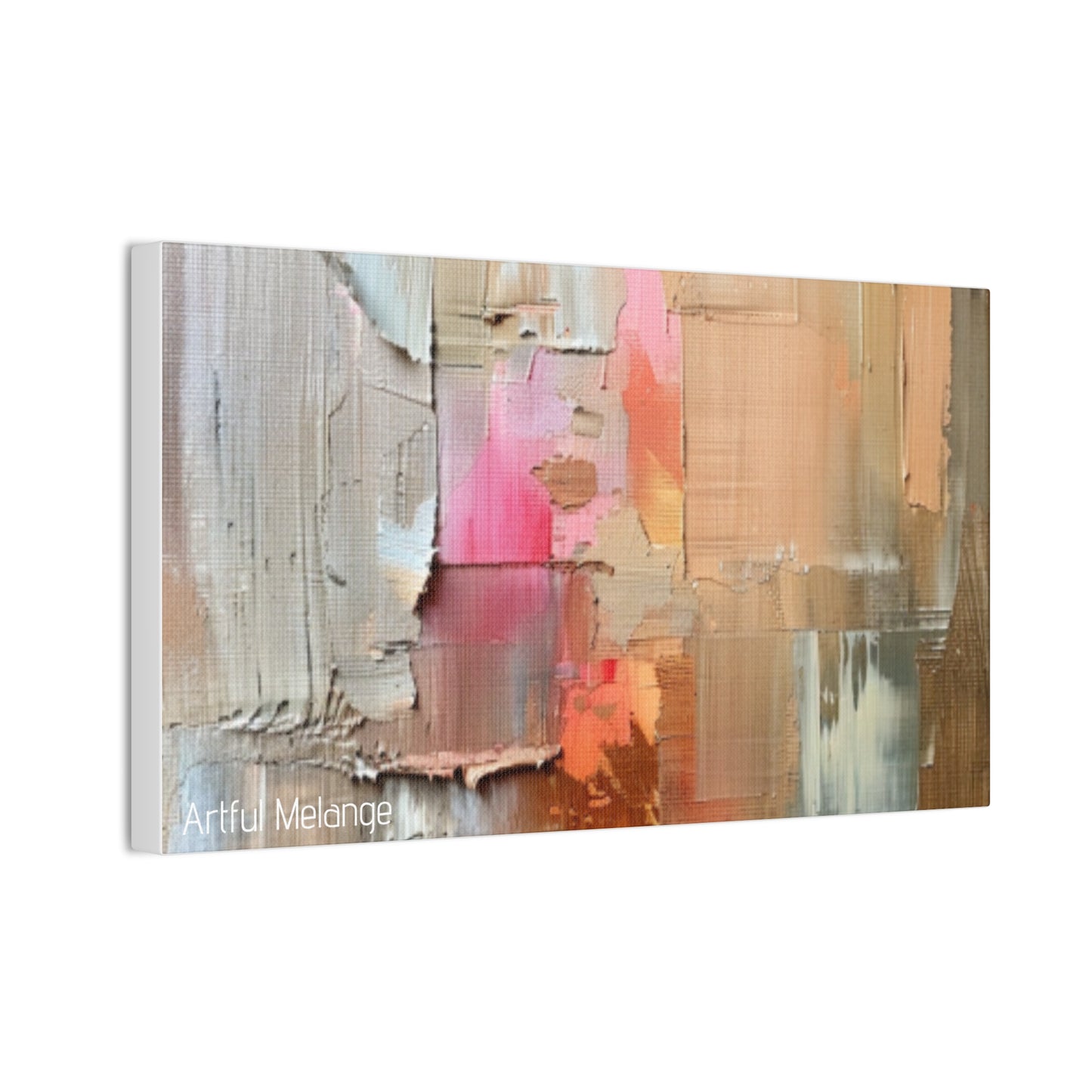 Primary Elegance: A Symphony of Sophistication Canvas Print