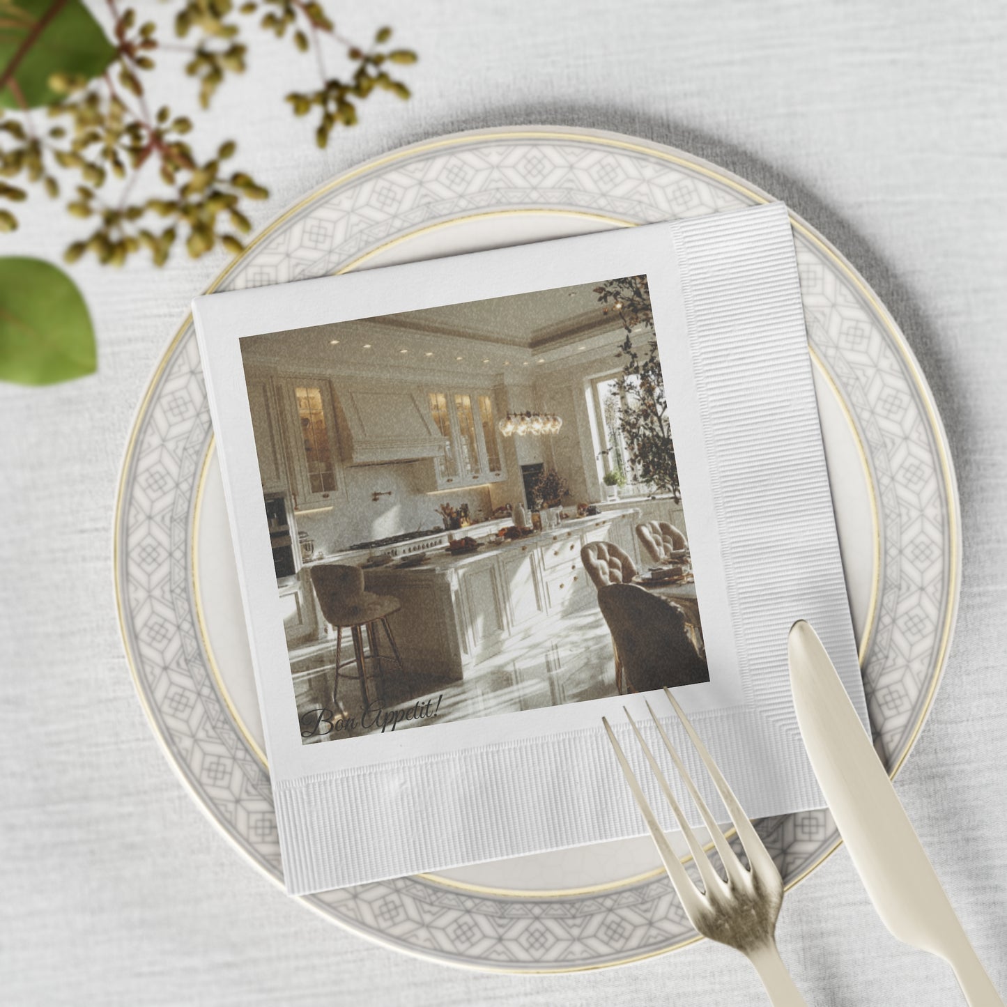 French Country Kitchen Inspired Napkin Set