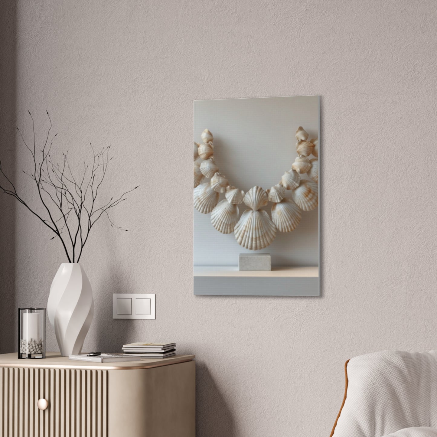 Seashell Serenity Canvas Print