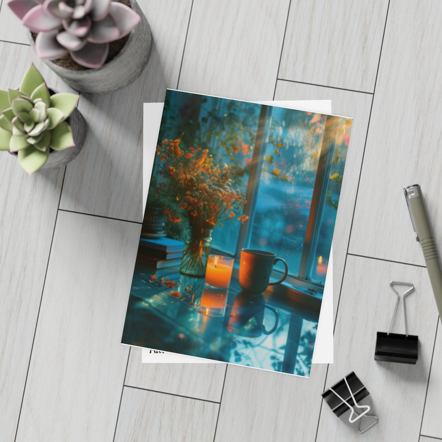 Serene Homescapes/Postcard Bundles (envelopes included)