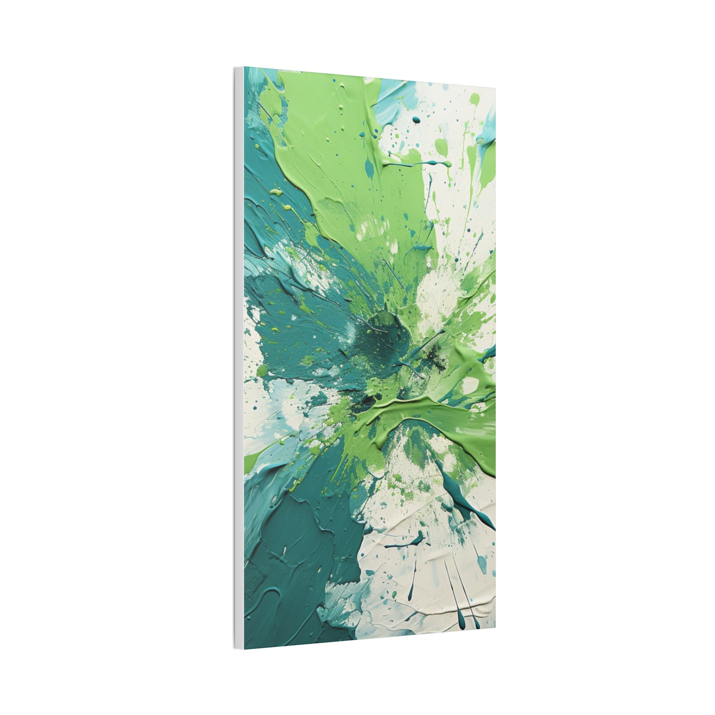 Acrylic Abstract Canvas Print - Richly Textured Artistry