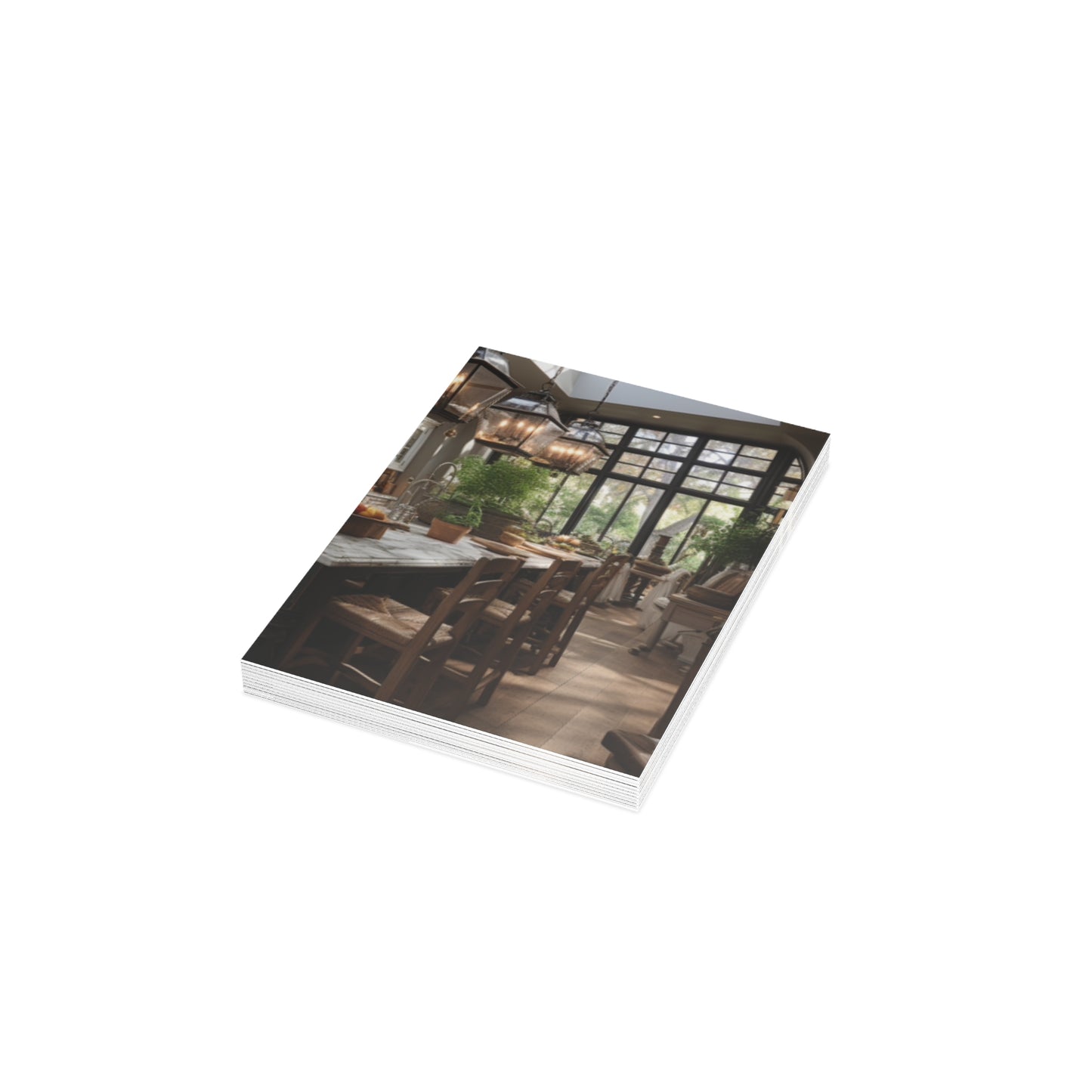 Elegant Kitchen Note Cards (1, 10, 30, and 50pcs)