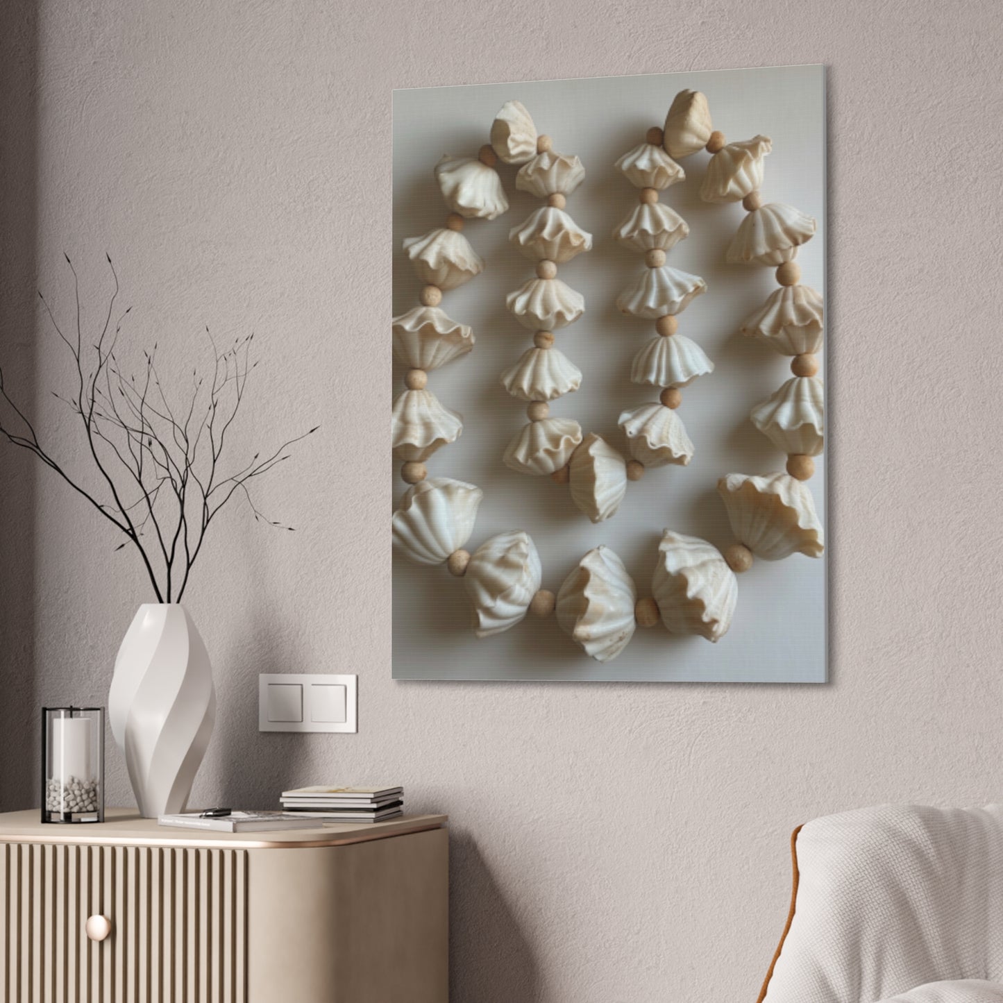 Seashell Serenity Canvas Print