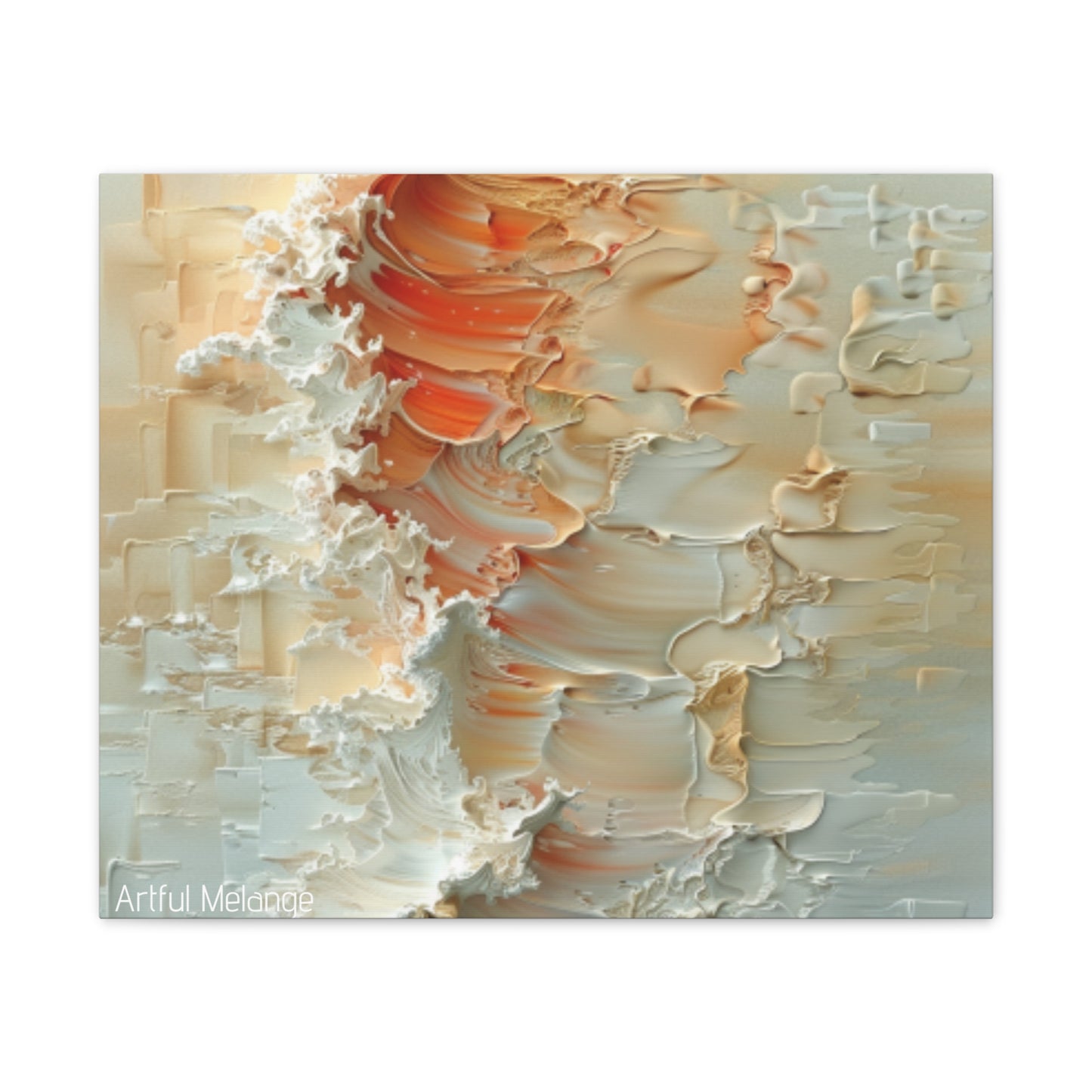 Primary Elegance: A Symphony of Sophistication Canvas Print