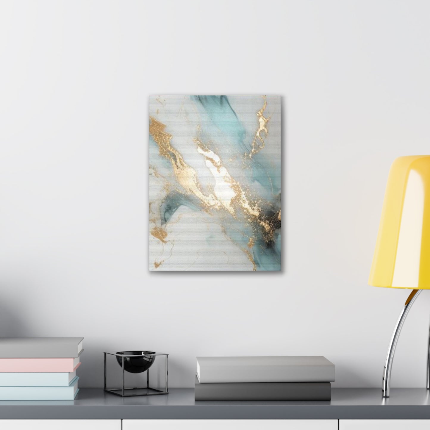 Gold Elegance: A Symphony of Sophistication Canvas Print