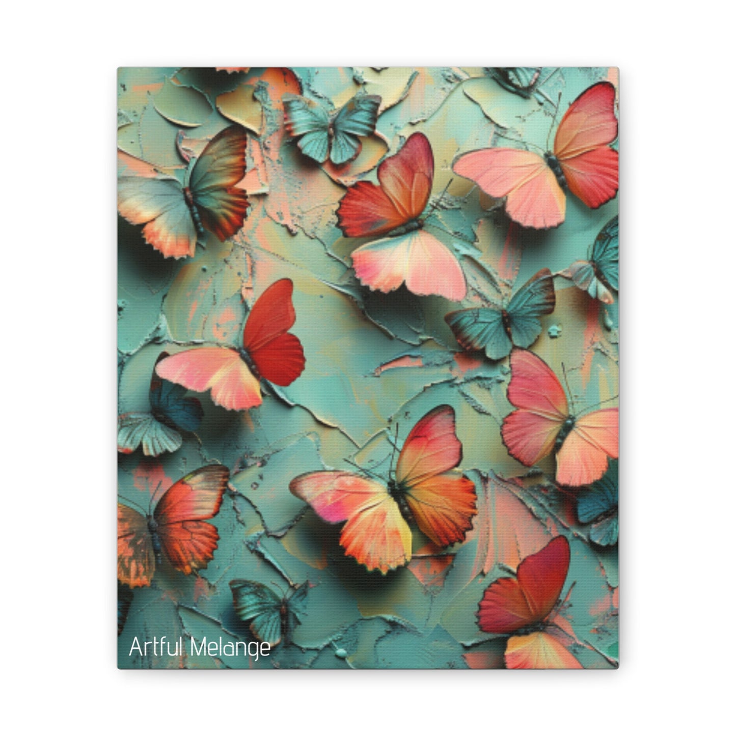 Fluttering Dreams: Butterfly Canvas Print Collection