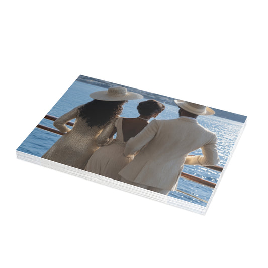 Sail & Celebrate: A Day of Elegance Yacht/Boat Party Invitation Bundles (envelopes included)