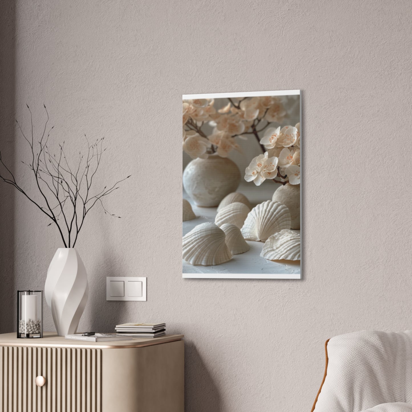 Seashell Serenity Canvas Print