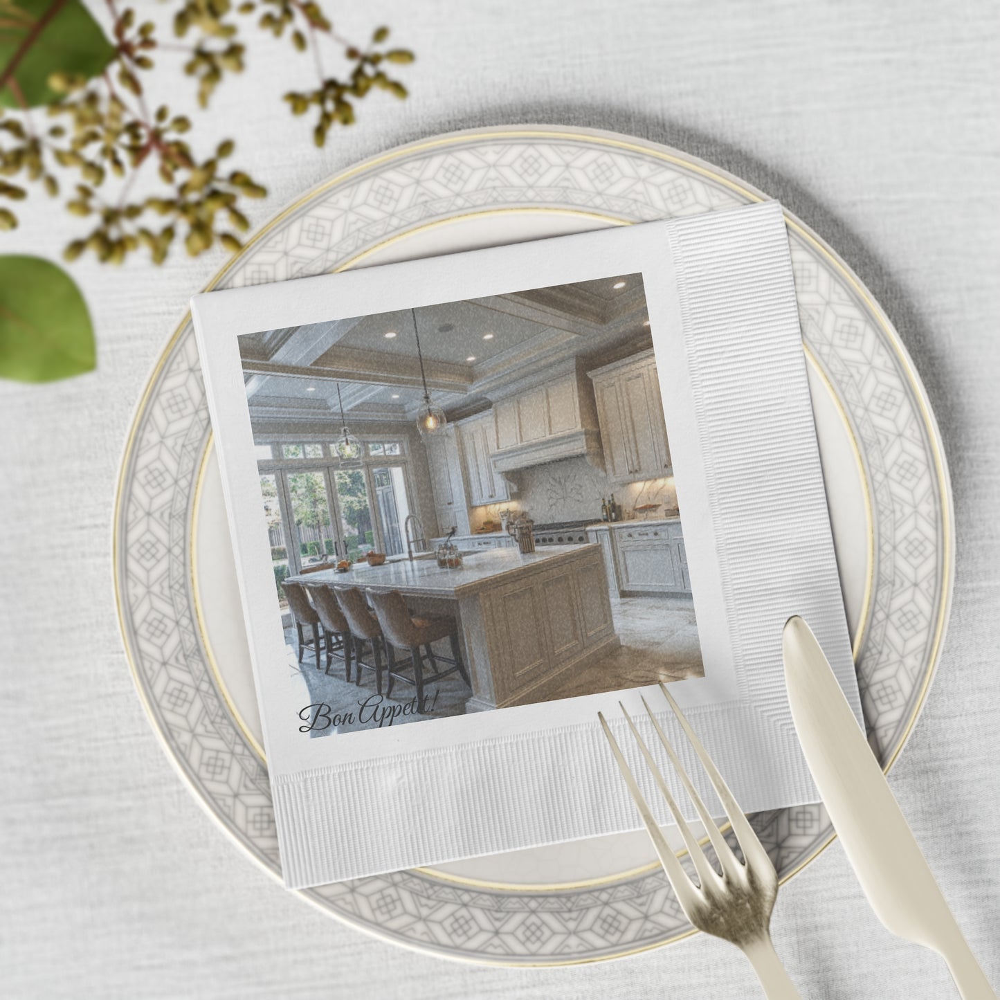 French Country Kitchen Inspired Napkin Set