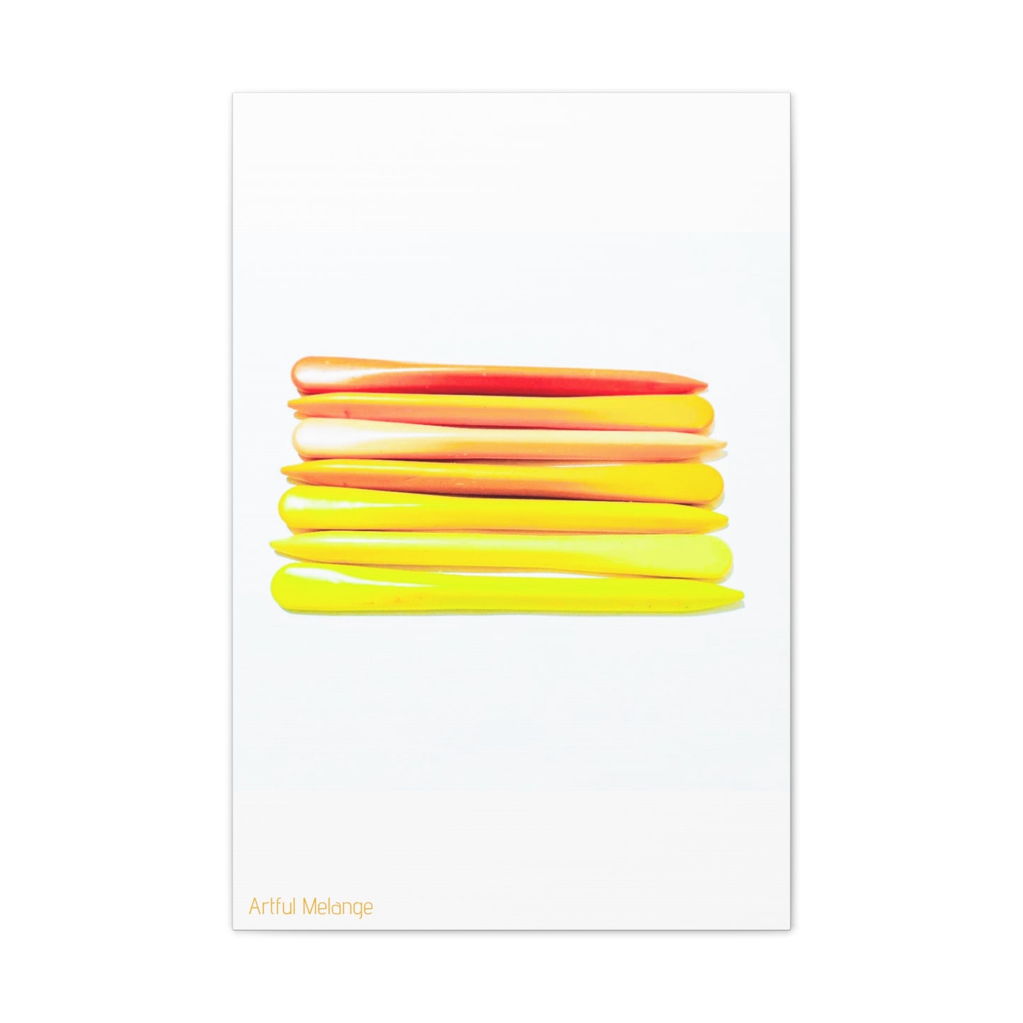 Spectrum Stacks: A Colorful Daydream in Posters and Canvas Prints