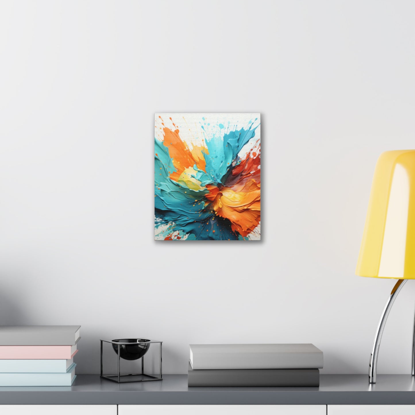 Primary Elegance: A Symphony of Sophistication Canvas Print