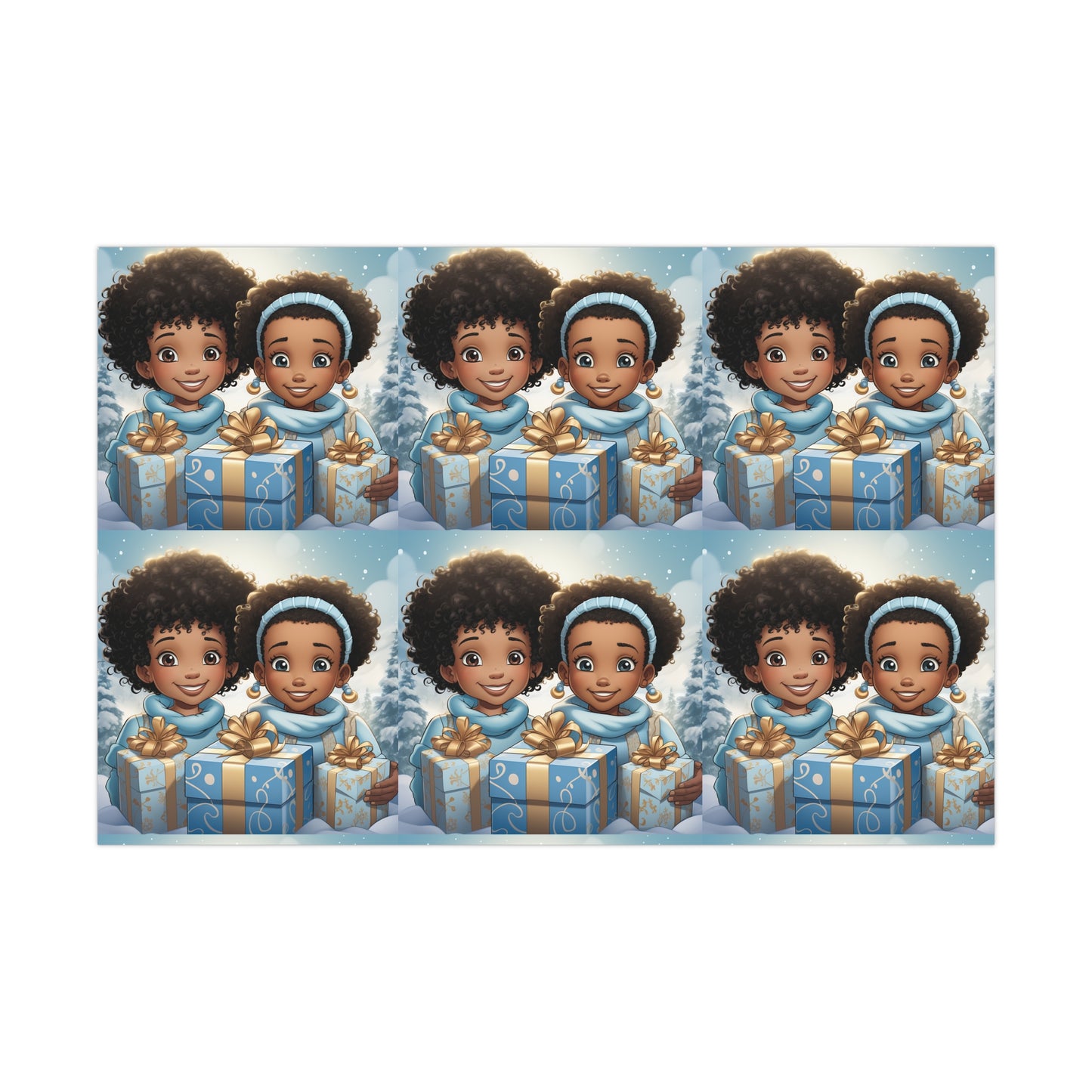 Harmony Holidays Wrapping Paper Sheet